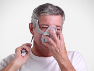 Locate the Magnet on the Strap of Your Resmed F20 CPAP Mask